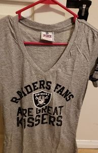 Pink Victoria's Secret 5th & Ocean NFL Raiders S